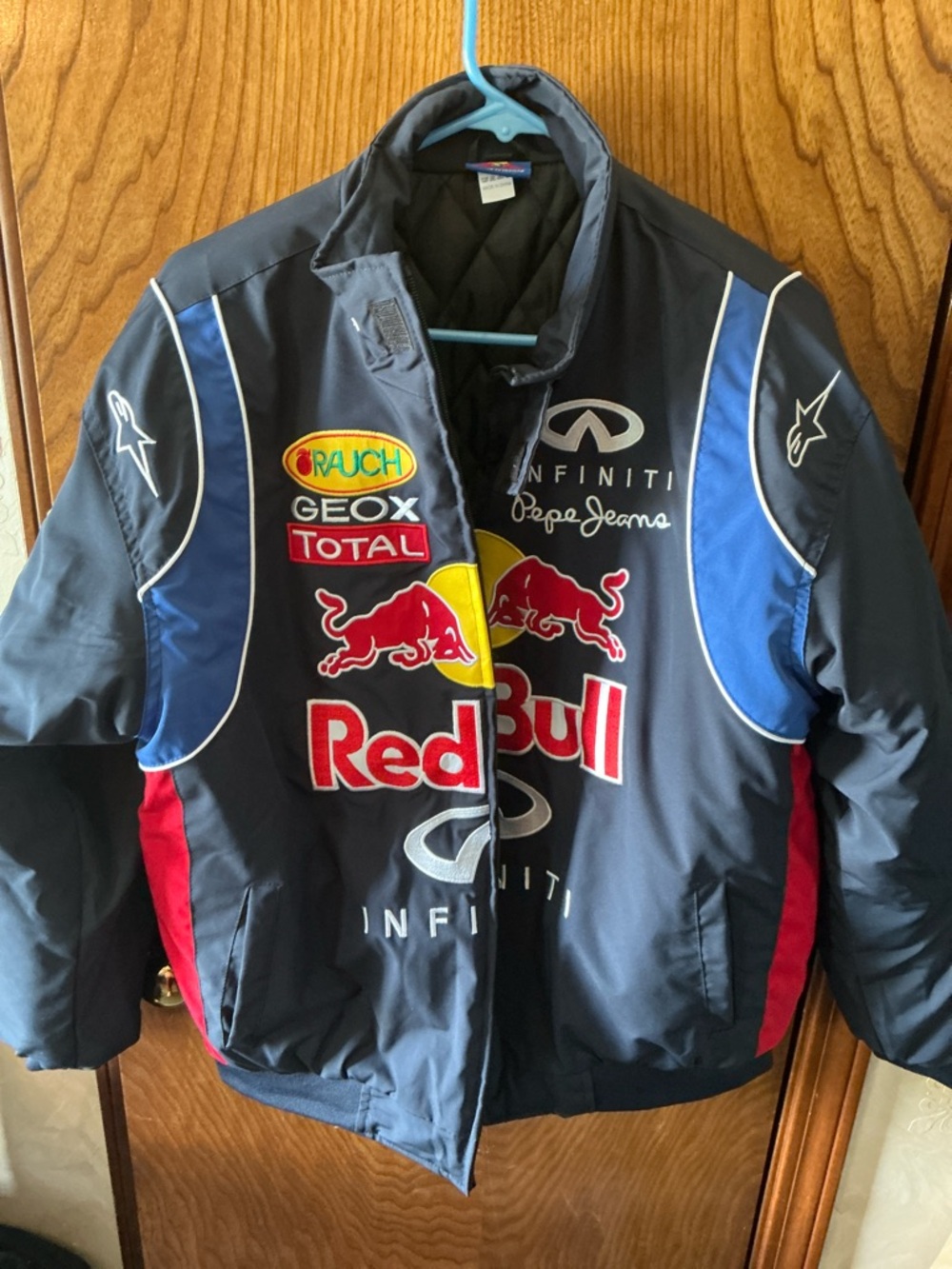 Red Bull Infiniti Racing Team Jacket - Navy with Red & Blue Accents